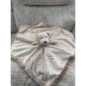 My First Teddy Security Blanket Rattle for Baby Used Condition